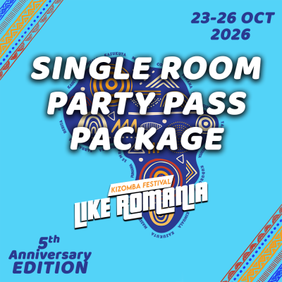 LIKE Romania 2026 - Single Room & 3 Night Party Pass
